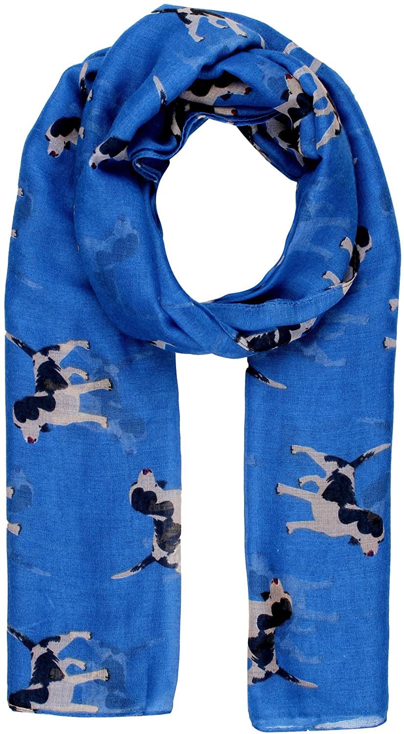 New Springer Spaniel Dog Scarf Lovely Soft Print Fashion Scarf Wrap Shawl Maxi Sarong